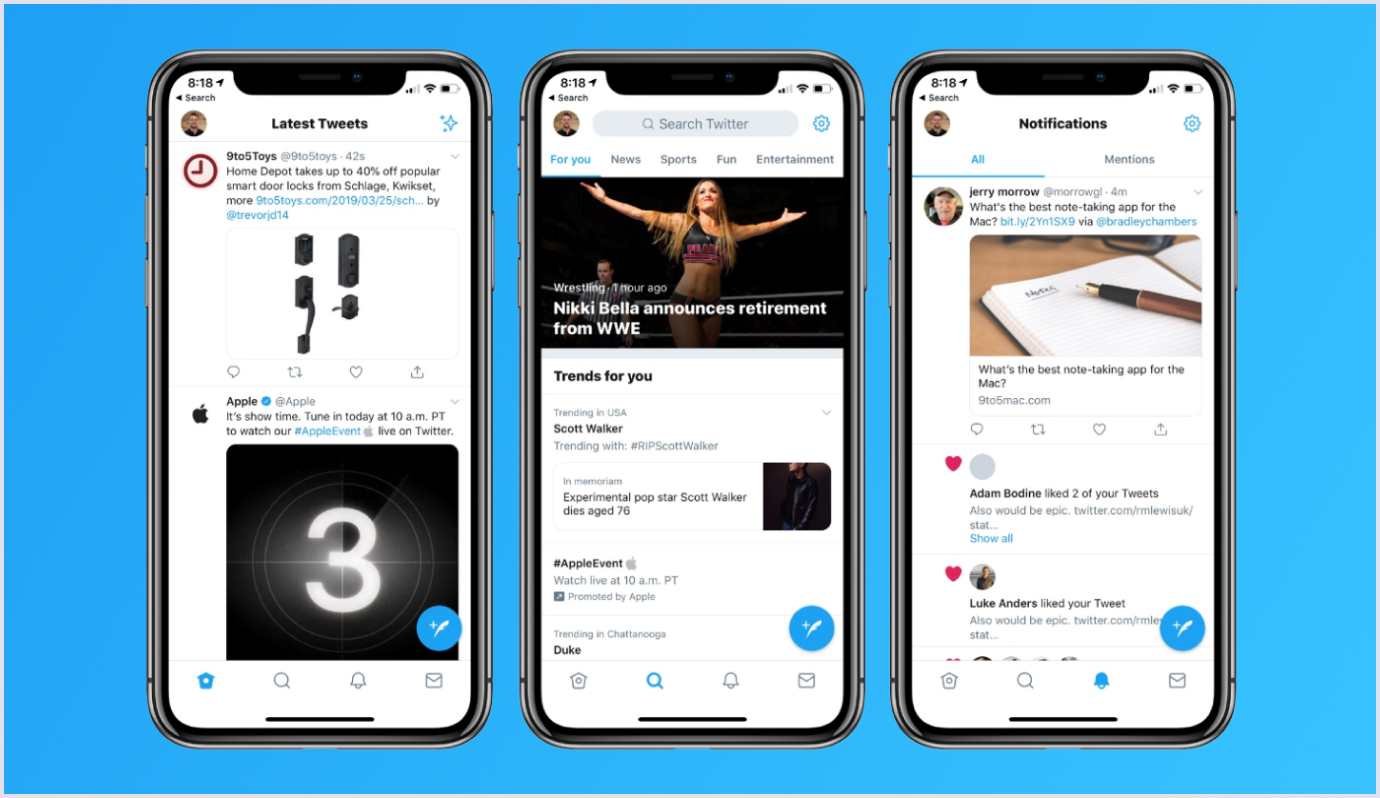 Progressive web app by Twitter PWA by Twitter