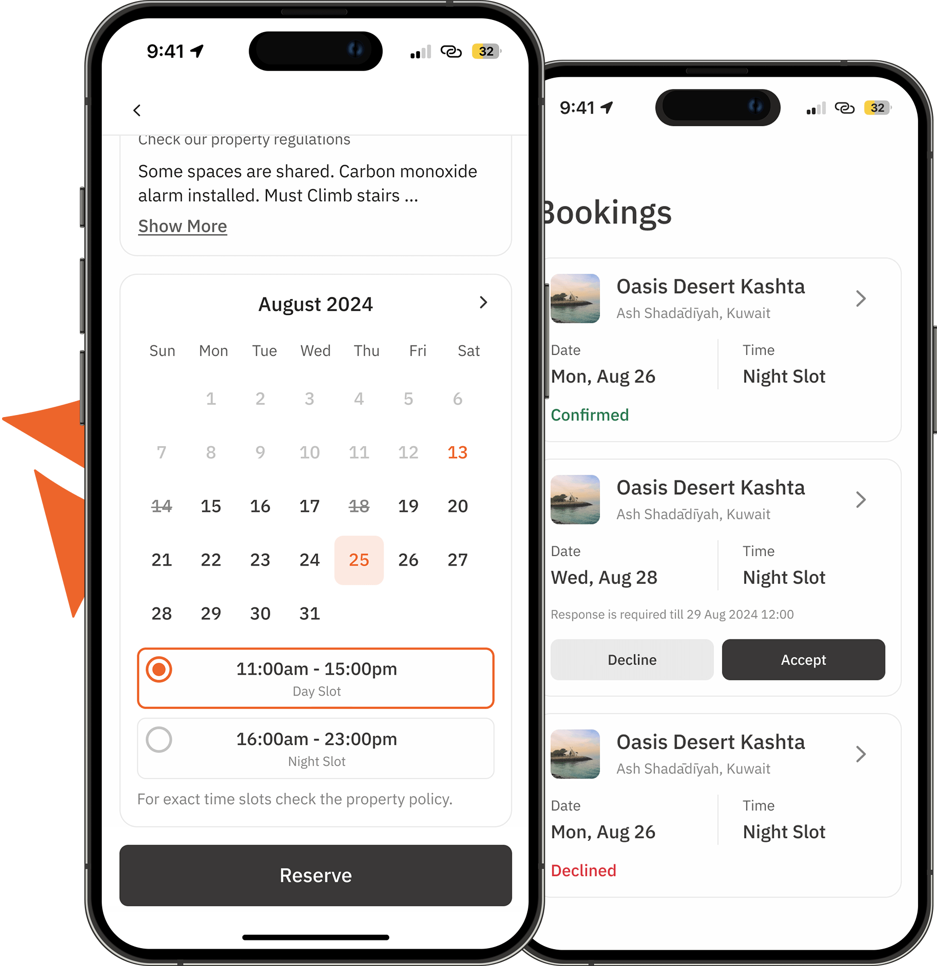 Role-based access for hosts and customers | Codica