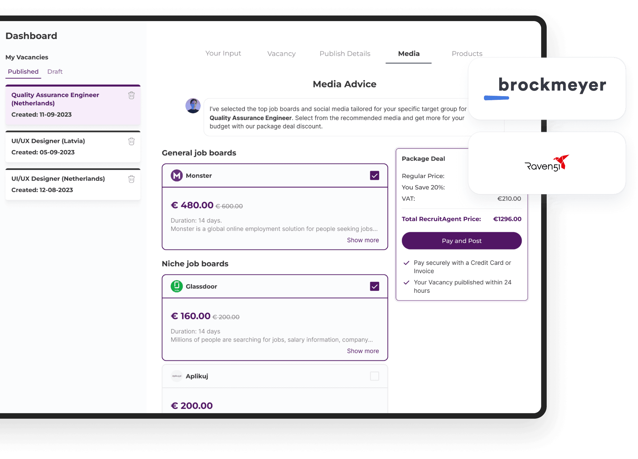 Job posting optimization | Codica