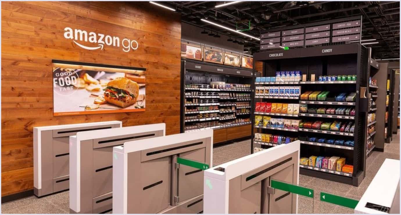 Amazon Go Shop example Example of the Amazon Go store