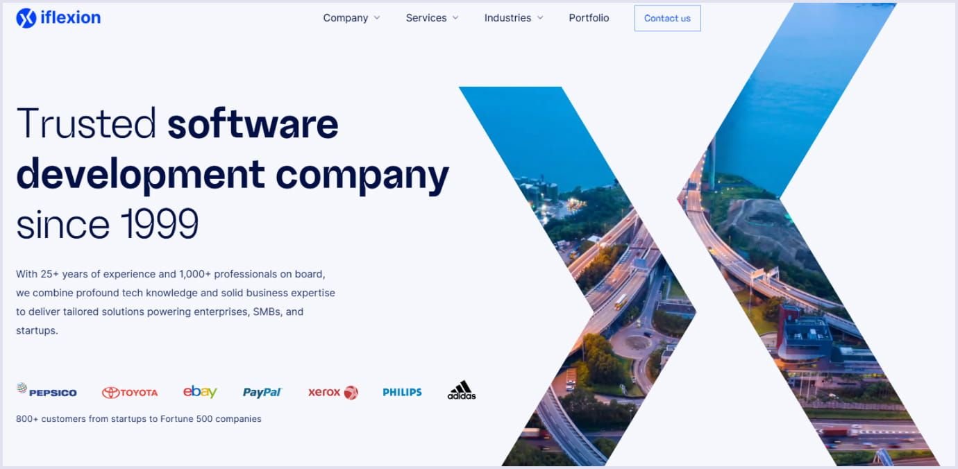 Iflexion as a leading software development company in the USA Iflexion as a top software development company in the USA