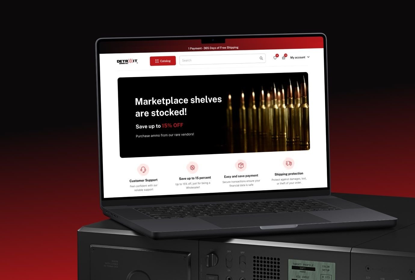 Firearm marketplace design
