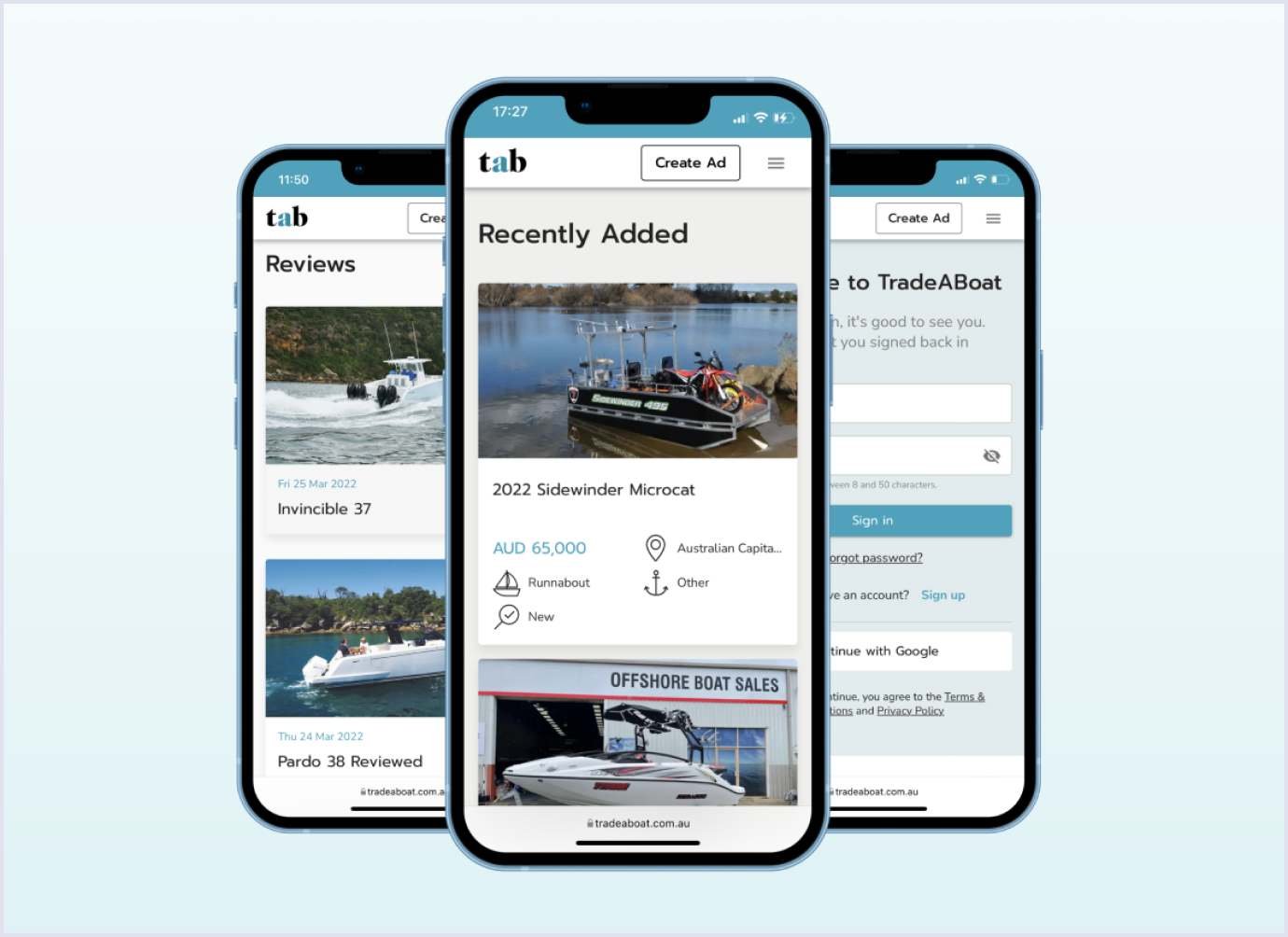Boat marketplace mobile ap Mobile app development by Codica