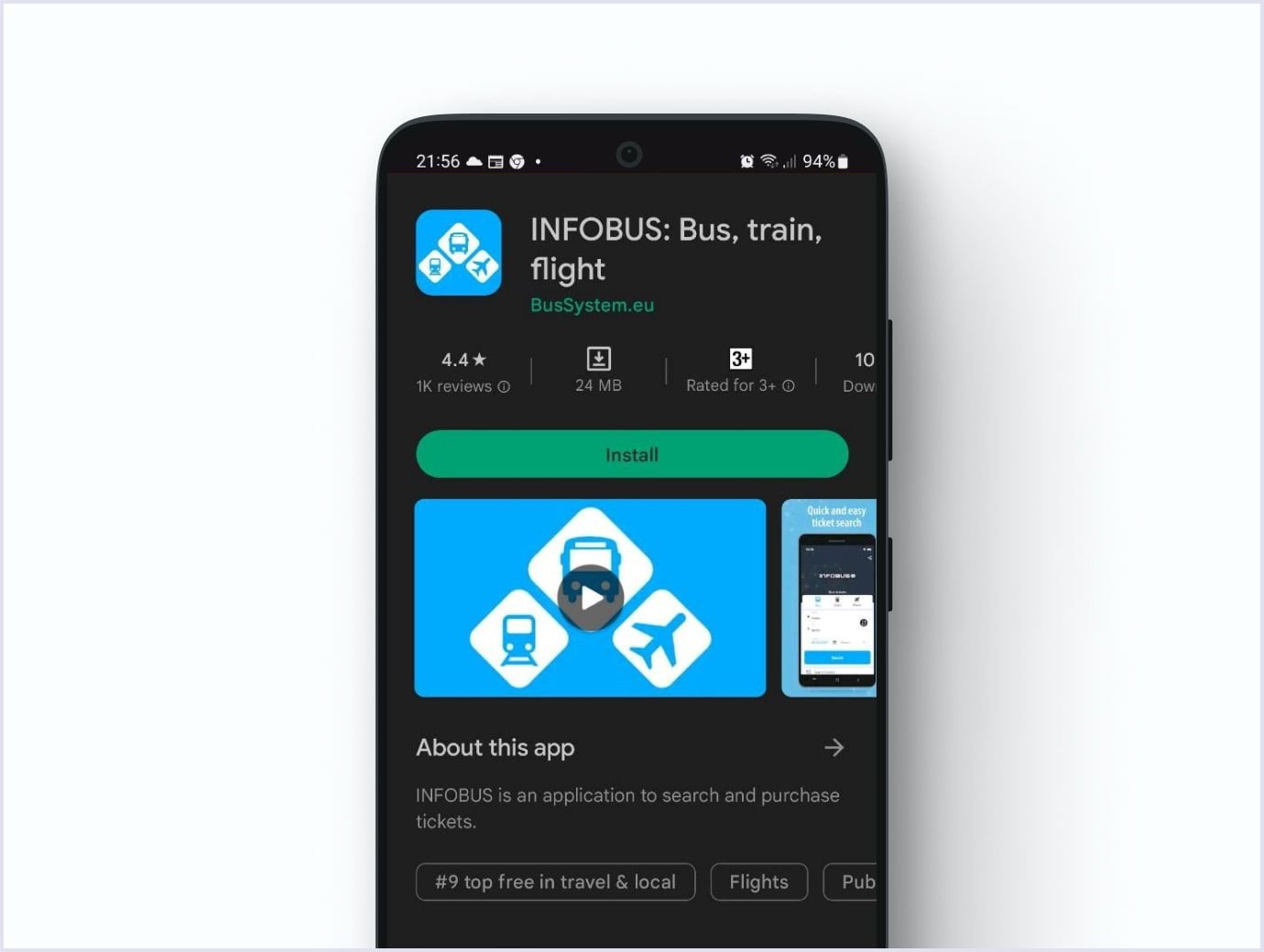 INFOBUS app store optimization factors INFOBUS ASO factors
